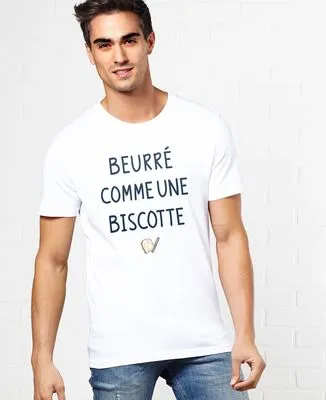 Sweatshirt homme Beurré comme une biscotte