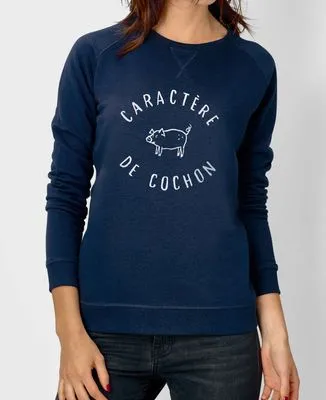 Sweatshirt homme Caractère de cochon