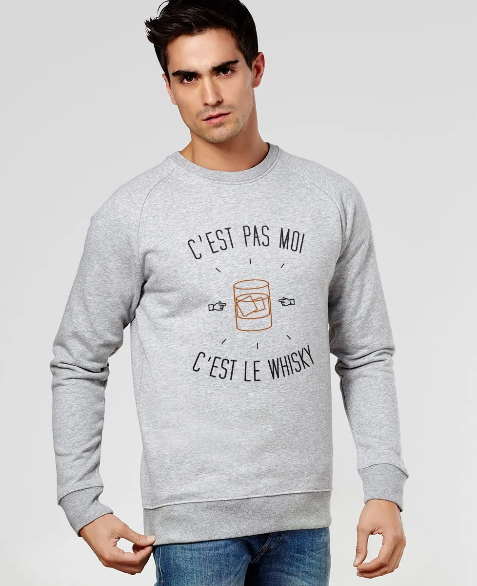 Sweatshirt homme C'est le whisky