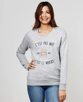 Sweatshirt homme C'est le whisky