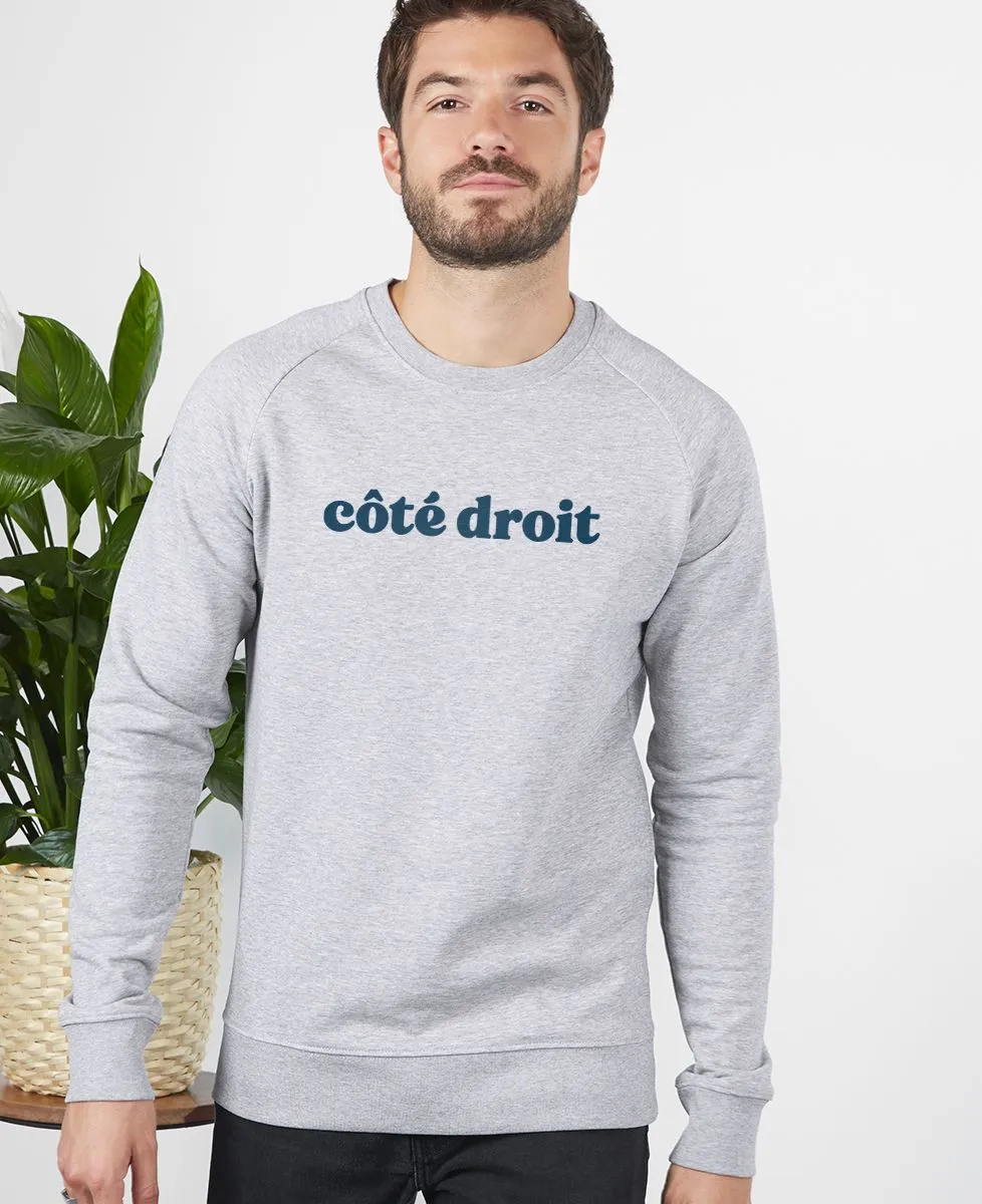 Sweatshirt homme Côté droit / Côté gauche