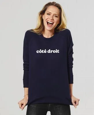 Sweatshirt homme Côté droit / Côté gauche