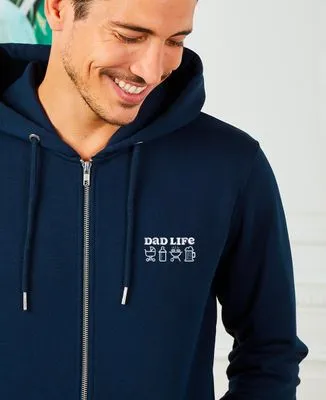 Sweatshirt homme Dad Life (brodé)