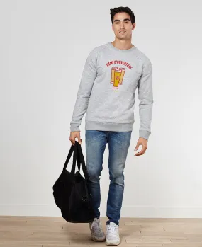 Sweatshirt homme Demi d'ouverture