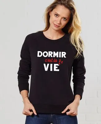 Sweatshirt homme Dormir c'est la vie