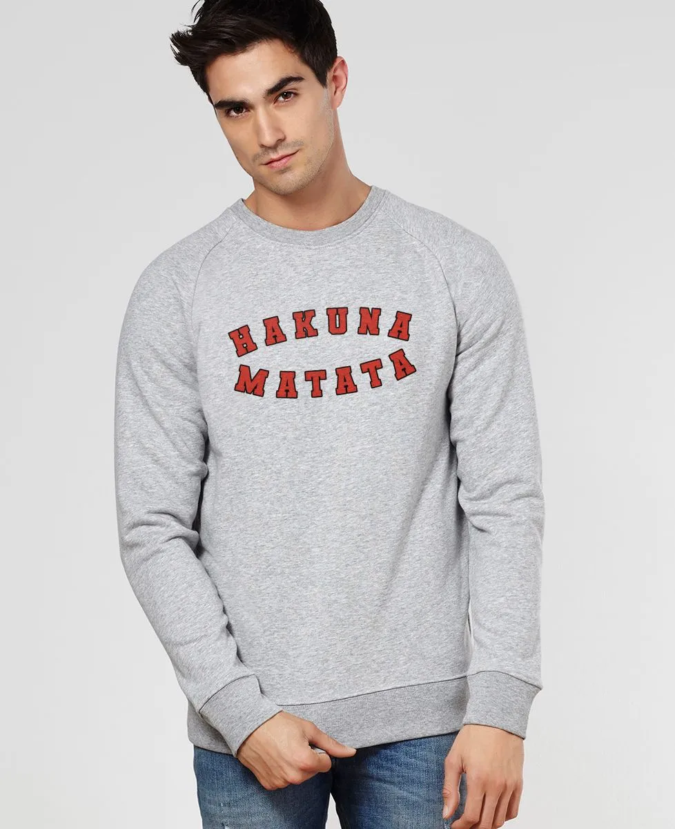 Sweatshirt homme Hakuna Matata