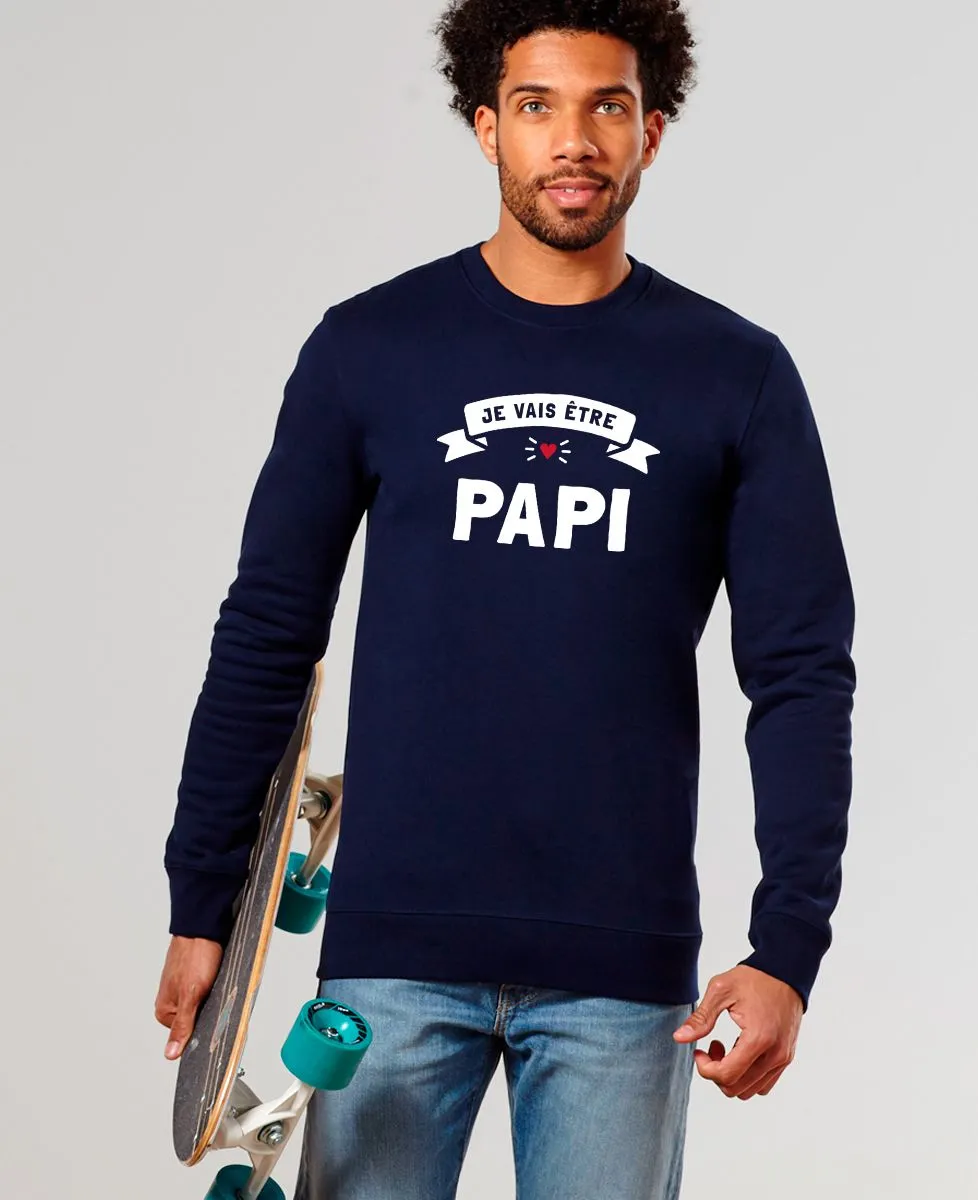 Sweatshirt homme Je vais être papi