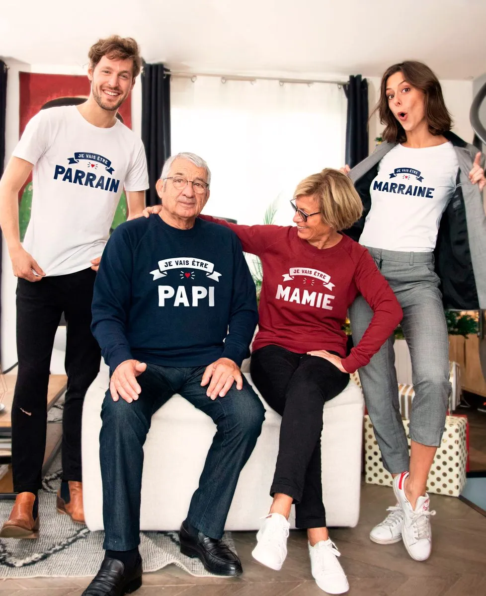 Sweatshirt homme Je vais être papi