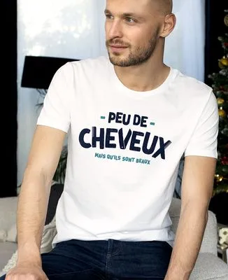 Sweatshirt homme Peu de cheveux mais qu'ils sont beaux