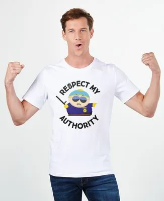 Sweatshirt homme Respect my authority (South Park)