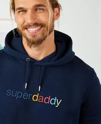 Sweatshirt homme Super Daddy Multicolore