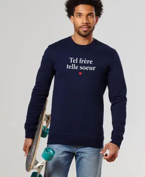 Sweatshirt homme Tel frère telle soeur