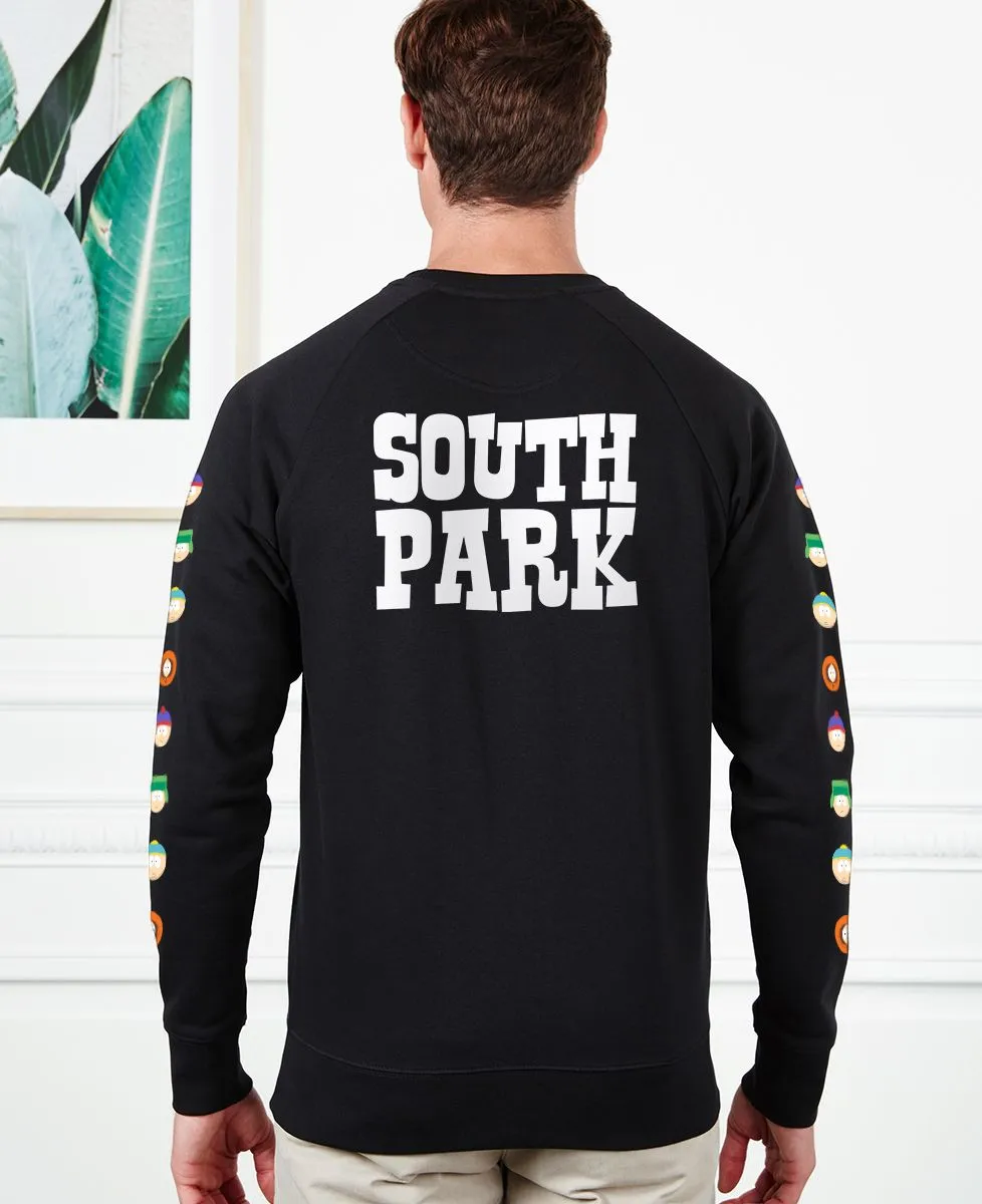 Sweatshirt homme Têtes sur les manches (South Park)