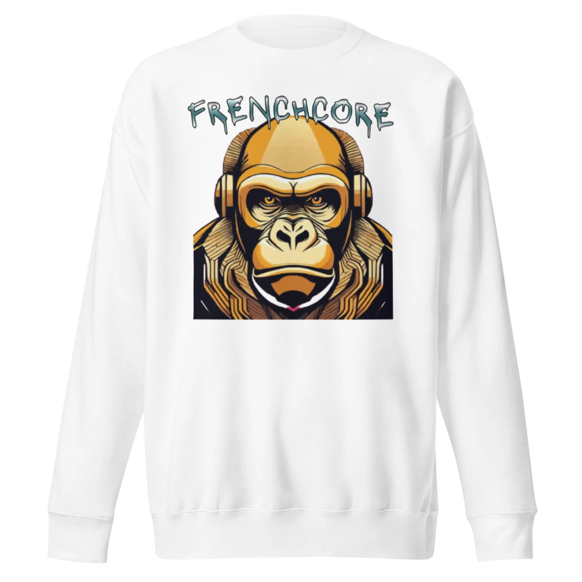 Sweatshirt premium unisexe Gorille Frenchcore