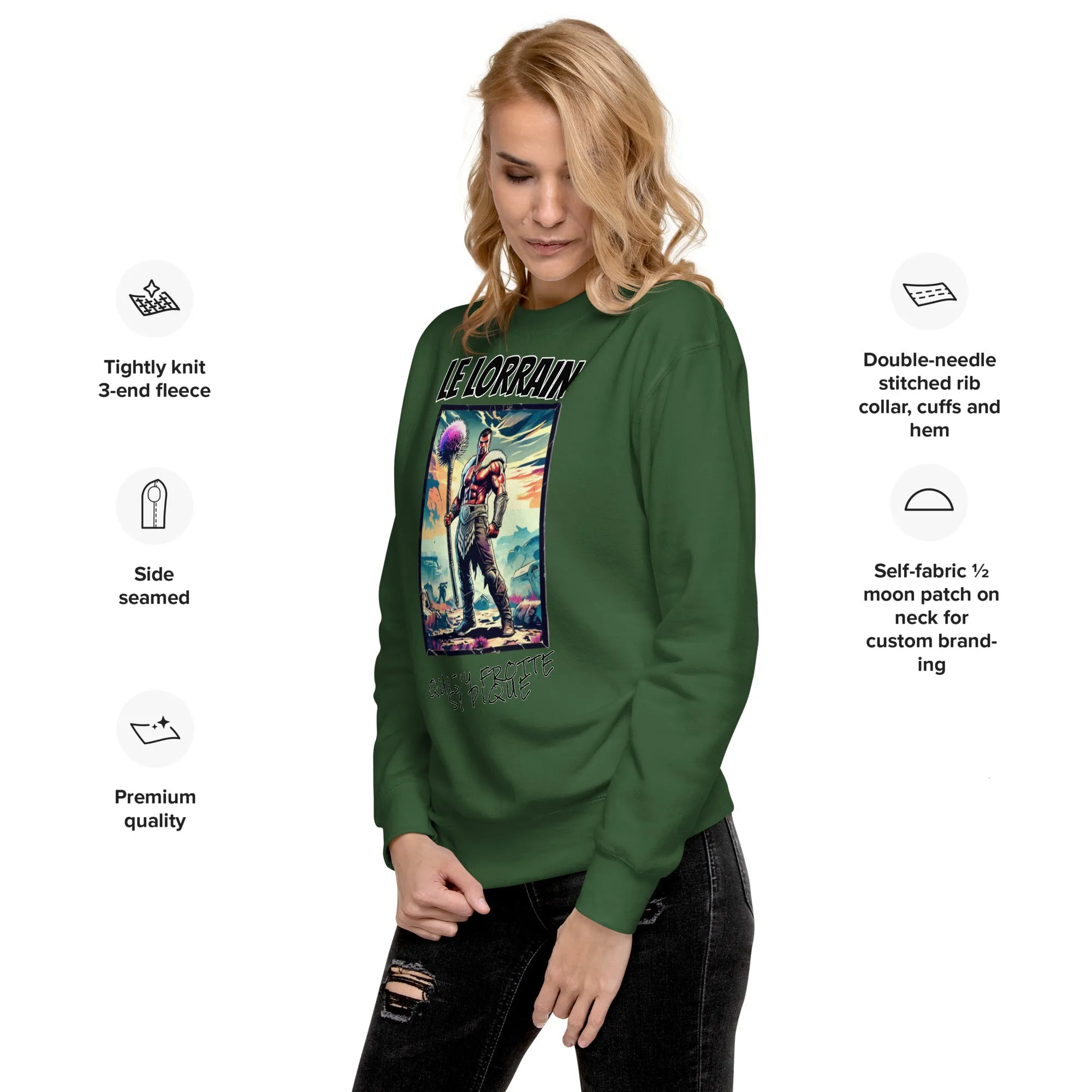 Sweatshirt premium unisexe Le Lorrain