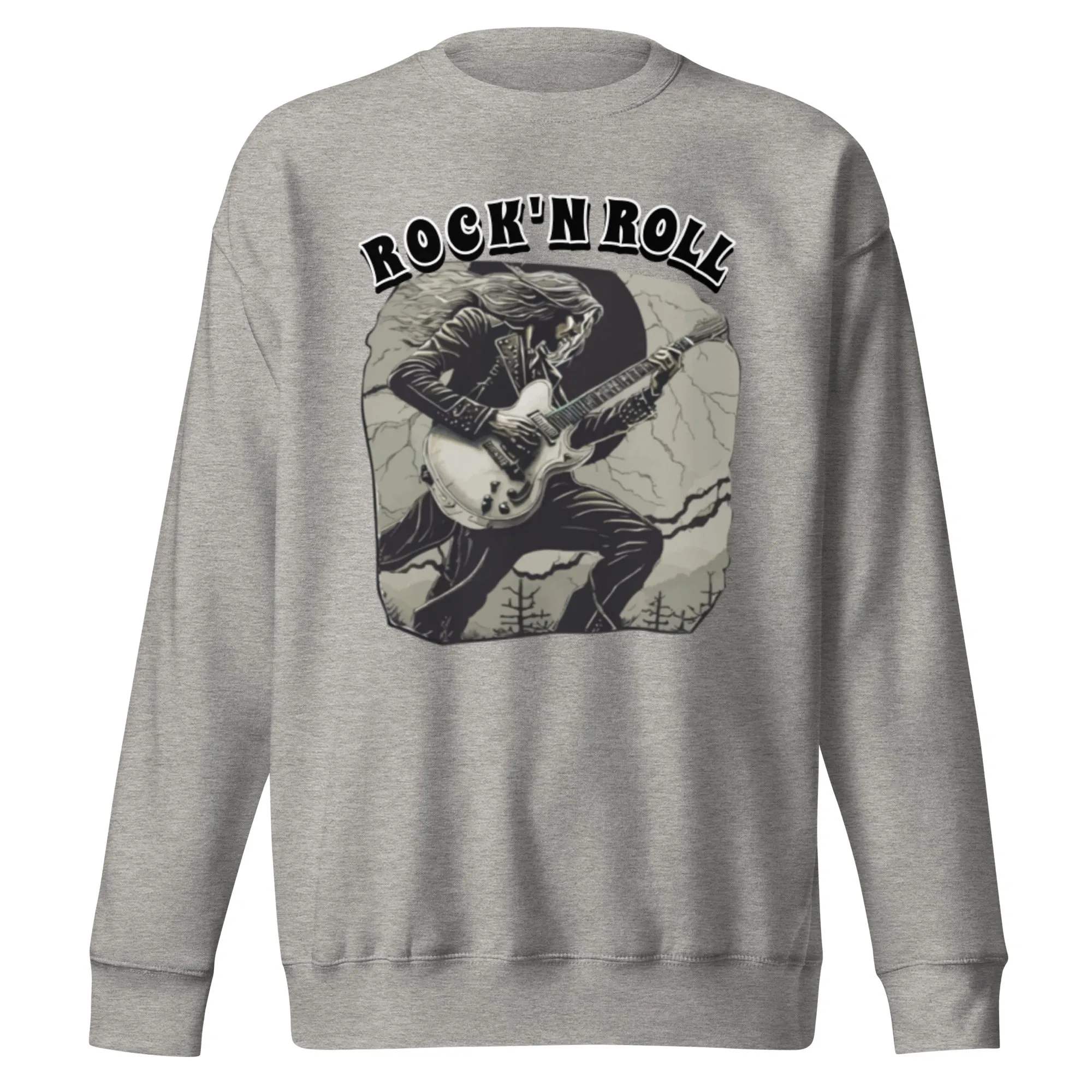 Sweatshirt premium unisexe Rock'nRoll Guitariste