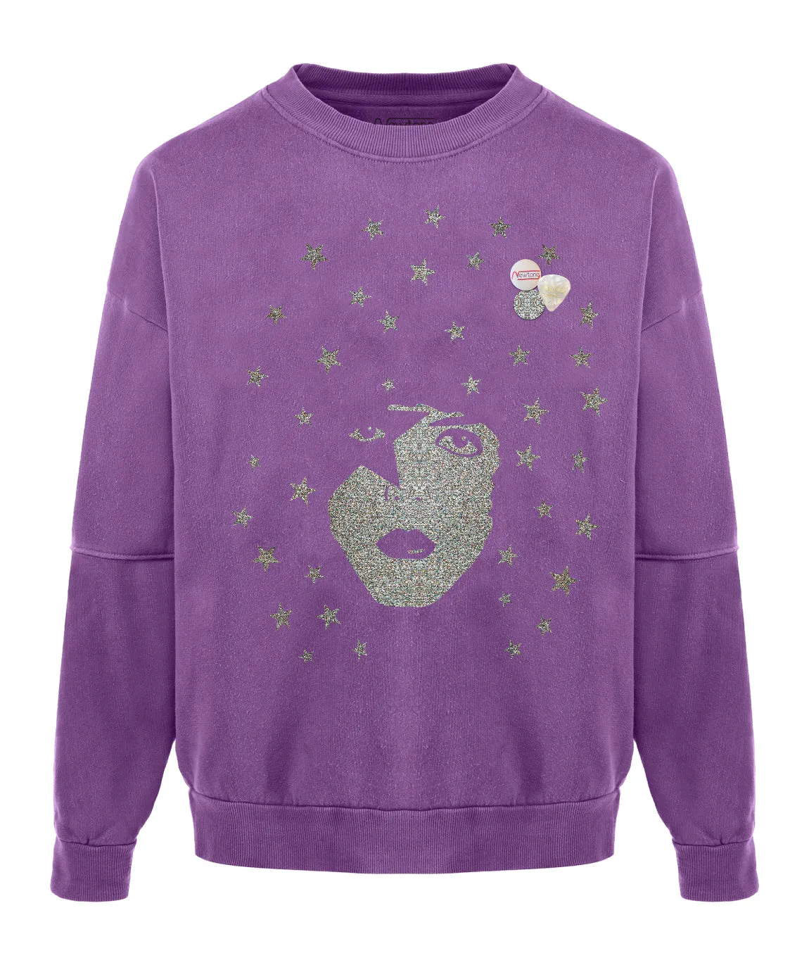 Sweatshirt roller purple SINGER