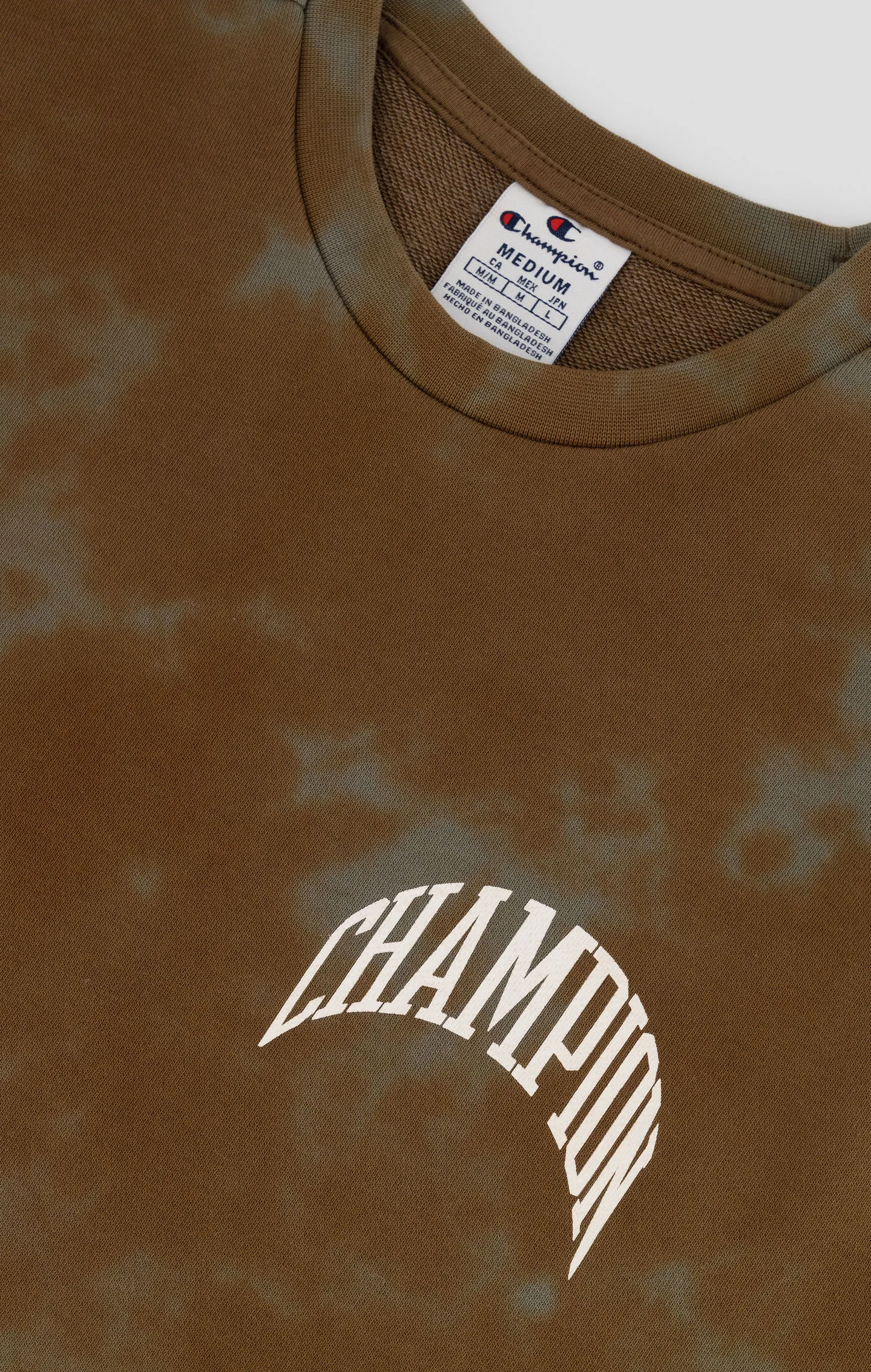 Sweatshirt tie-dye à logo lettrage | Champion France