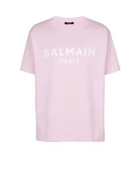 T-shirt à manches courtes imprimé Balmain Paris