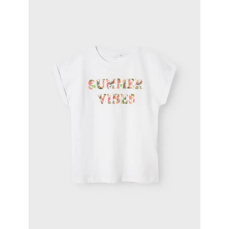 T-shirt ajouré pedrinagi blanc fille - Le Temps Des Cerises | wimod