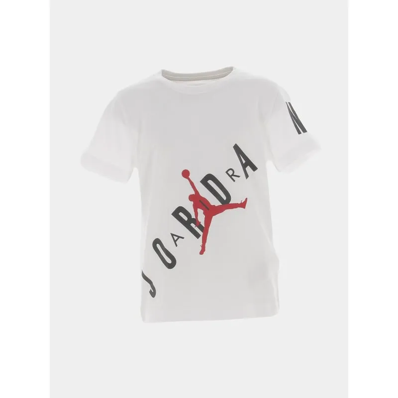 T-shirt ajouré pedrinagi blanc fille - Le Temps Des Cerises | wimod