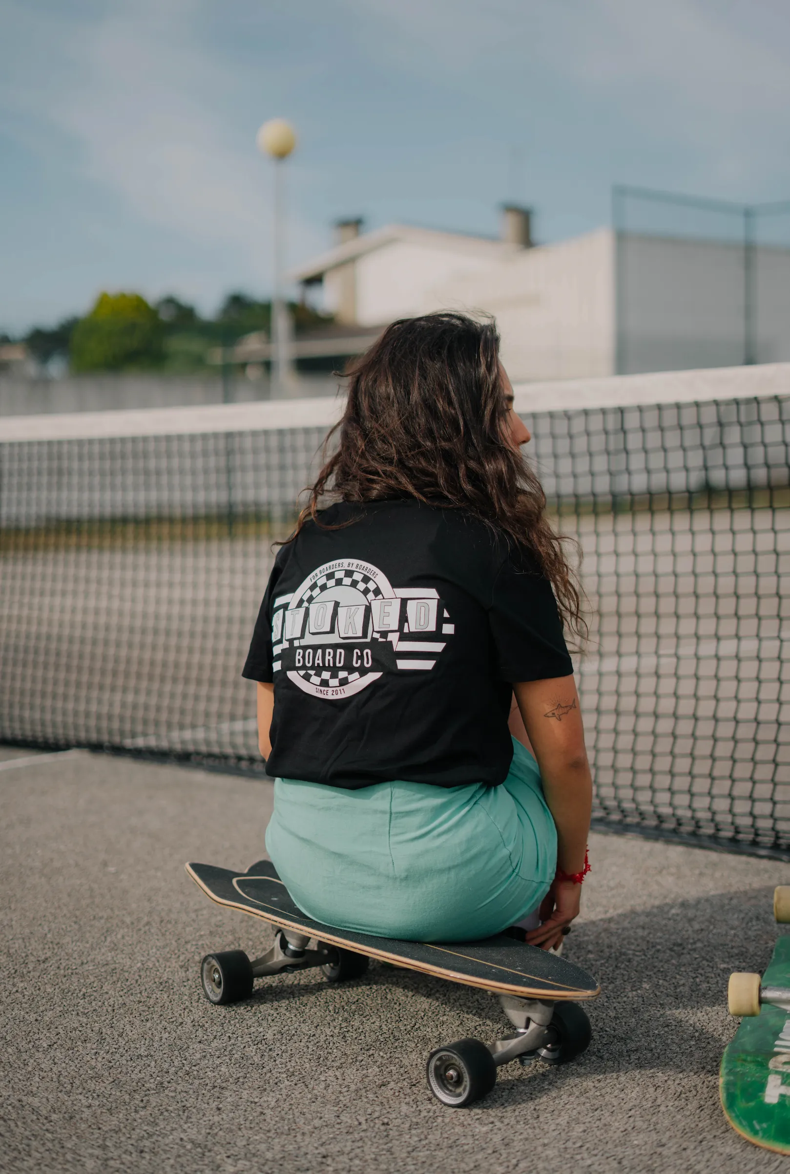 T-shirt American Diner Noir