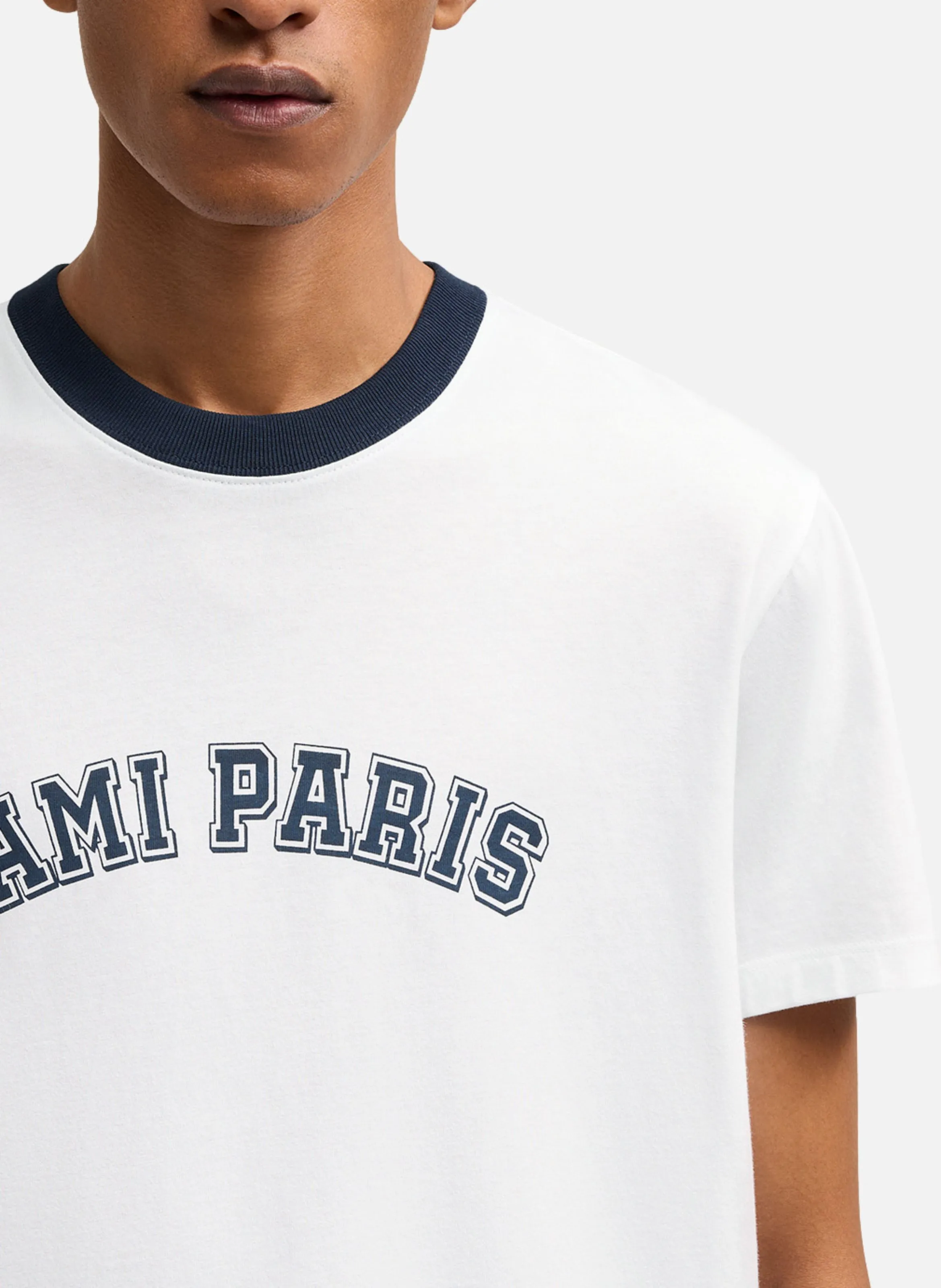 T-SHIRT AMI PARIS UNISEXE - AMI PARIS pour HOMME | Printemps