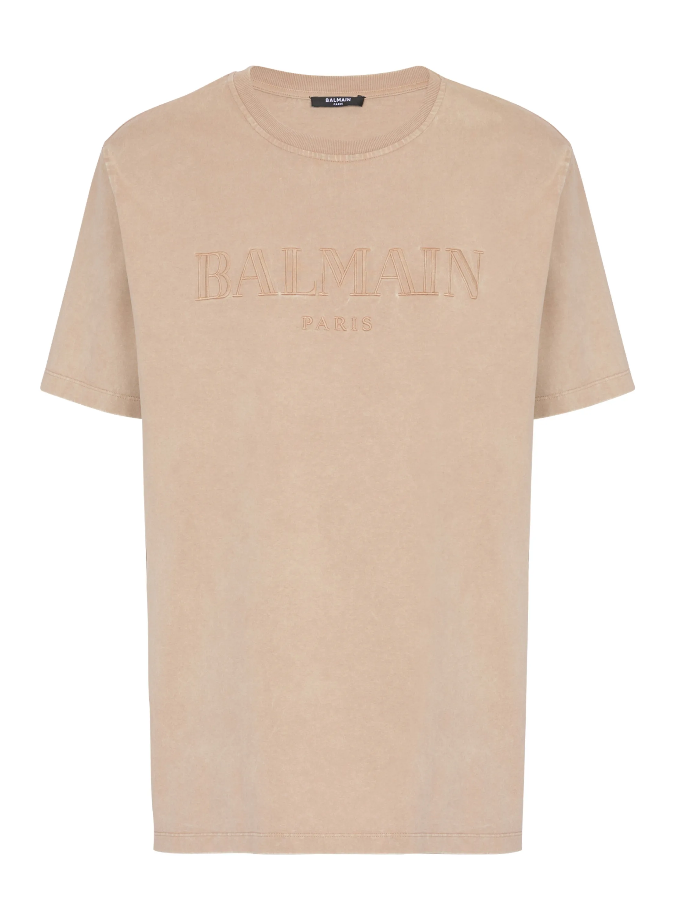 T-SHIRT AMPLE AVEC BRODERIE BALMAIN VINTAGE - BALMAIN pour HOMME | Printemps