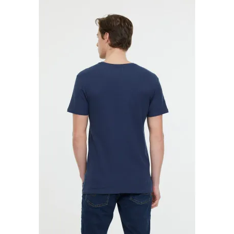 T-shirt AZZO MC Navy