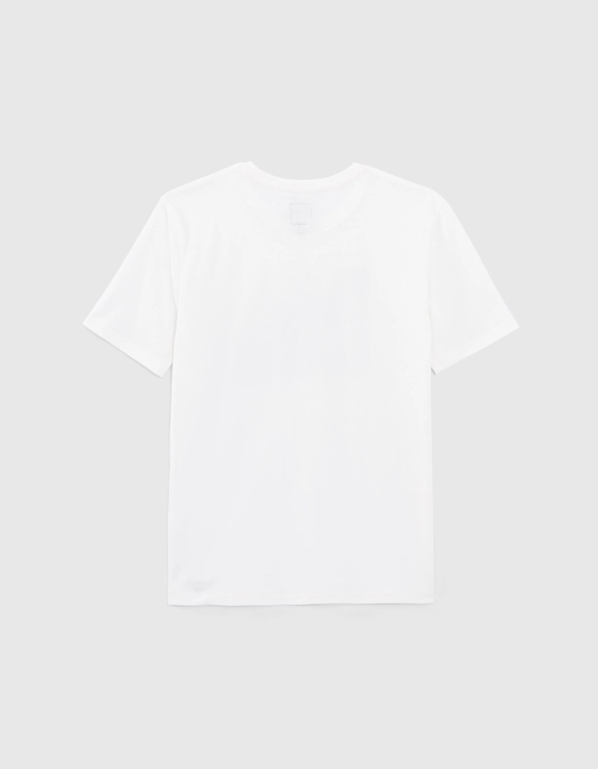 T-shirt blanc coton bio photo skateurs SMILEYWORLD garçon