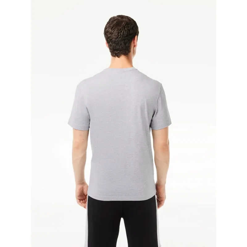 T-shirt core graphics gris chiné homme - Lacoste | wimod