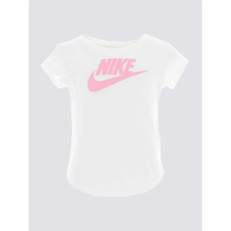 T-shirt crop sportswear futura blanc fille - Nike | wimod