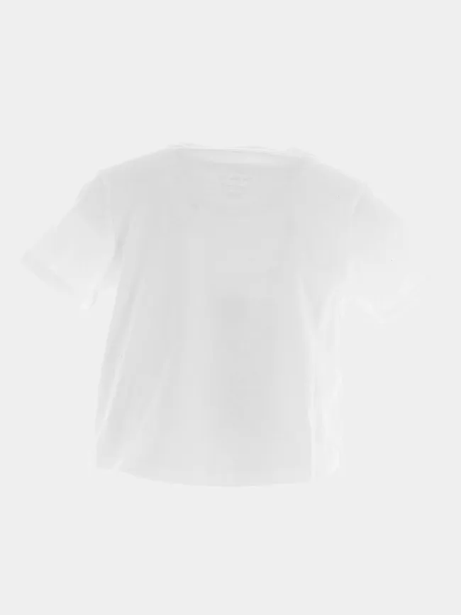 T-shirt crop sportswear futura blanc fille - Nike | wimod