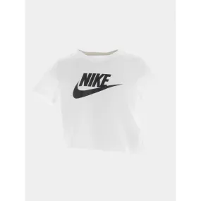 T-shirt crop sportswear futura blanc fille - Nike | wimod