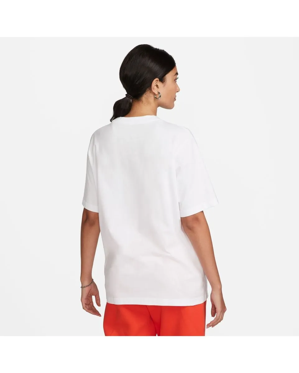 T-shirt Femme W NSW TEE ESSNTL LBR Blanc