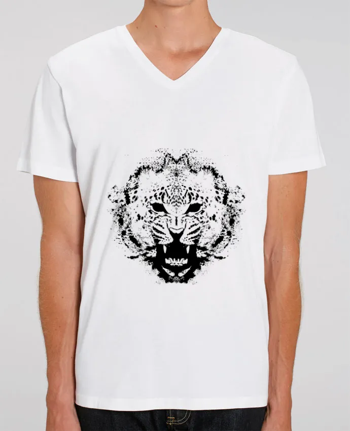 T-shirt homme leopard par Graff4Art