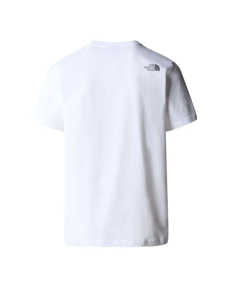 T-shirt Homme M S/S MOUNTAIN LINE TEE Blanc