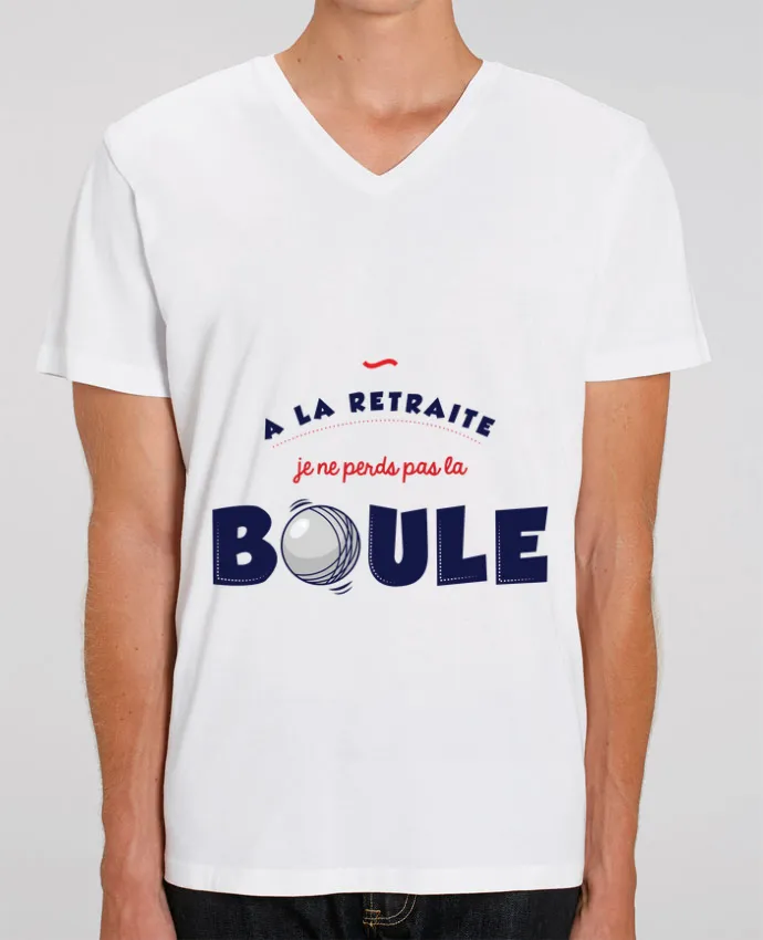 T-shirt homme PETANQUE RETRAITE par PTIT MYTHO