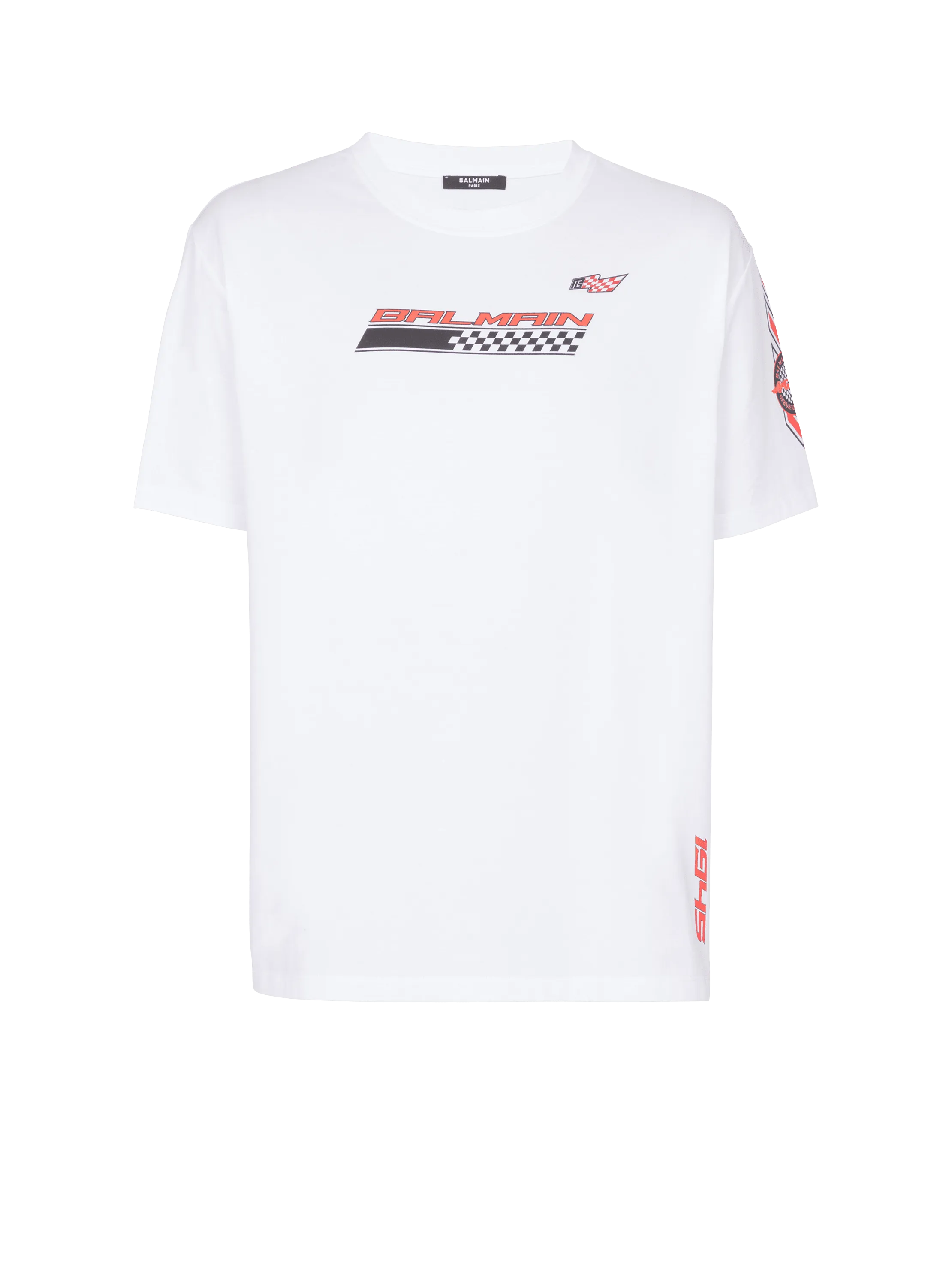 T-shirt imprimé Balmain Racing