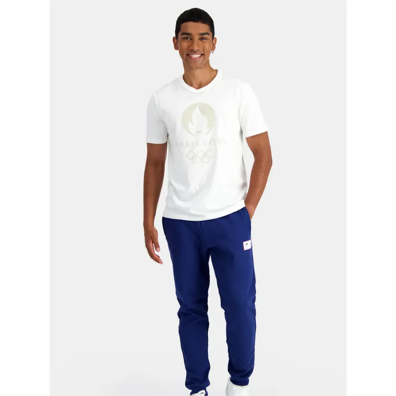 T-shirt JO paris 2024 blanc - Le Coq Sportif | wimod