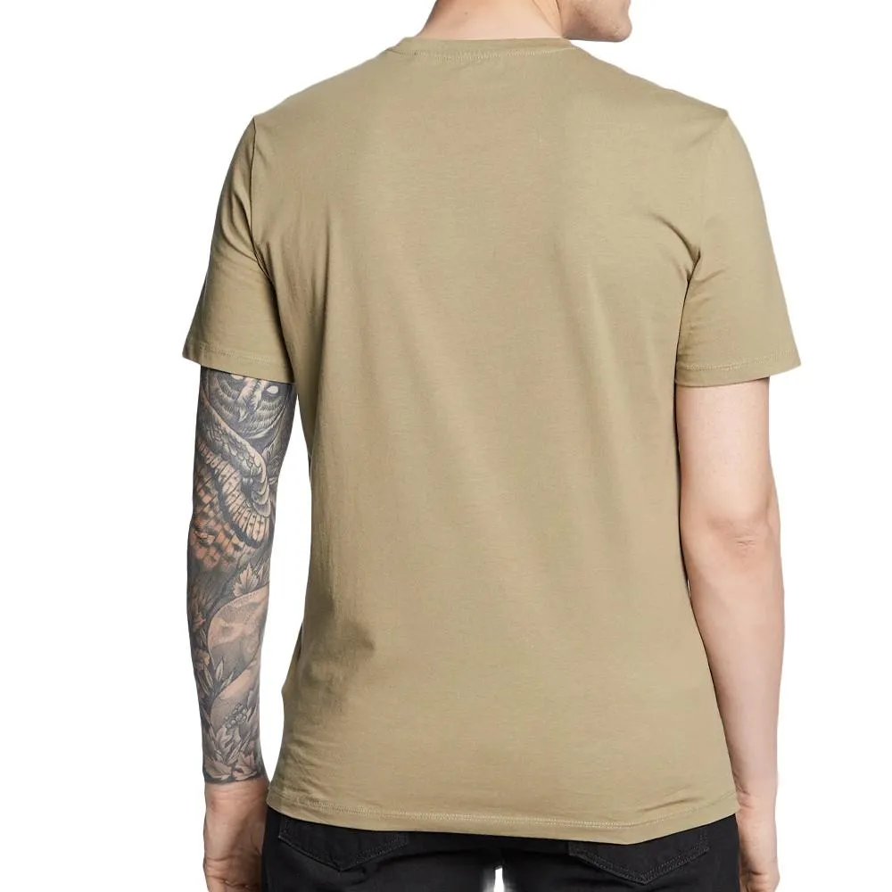 T-shirt Kaki Homme Guess Vertical