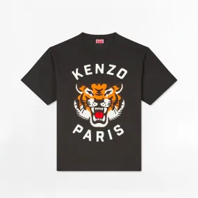 T-shirt Kenzo Paris Lucky Tiger Oversize Noir