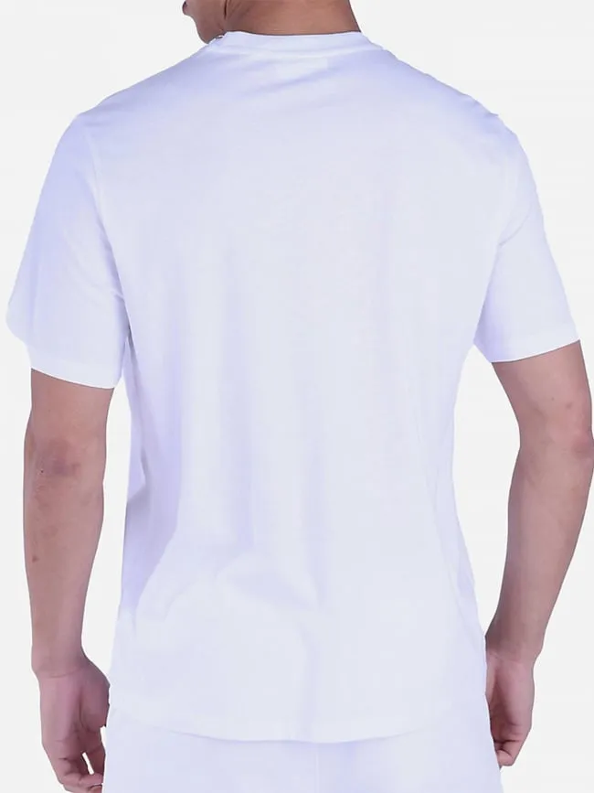 T-shirt logo triade blanc homme - Sergio Tacchini | wimod