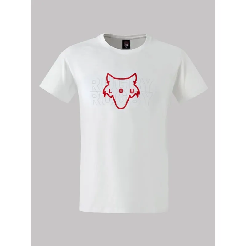 T-shirt lyon lou rugby blanc enfant - M com | wimod