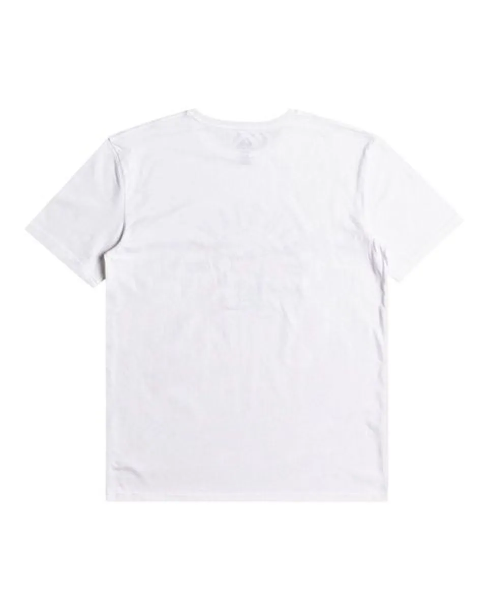 T-shirt manches courtes Homme QS ROCKIN SKULL SS Blanc