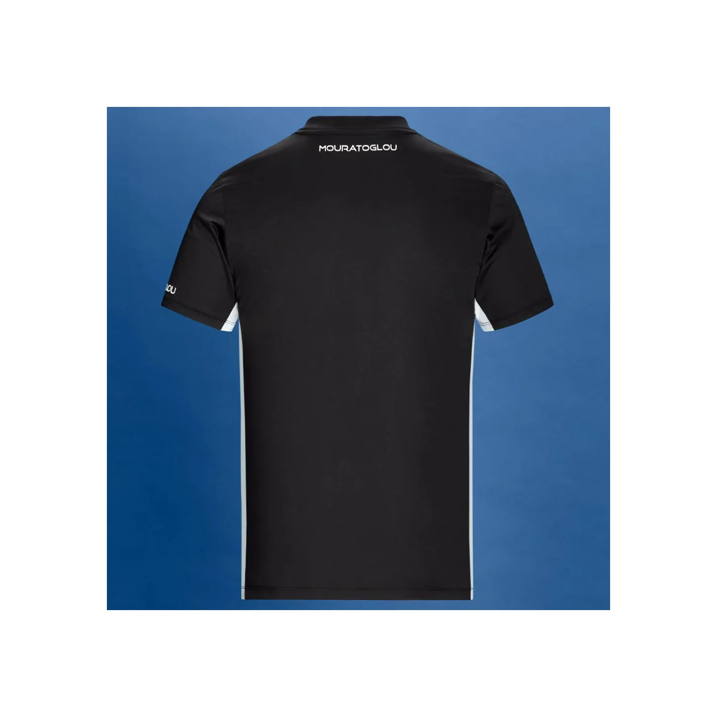 T-Shirt MOURATOGLOU Homme MATCH Noir / Blanc PE 2024