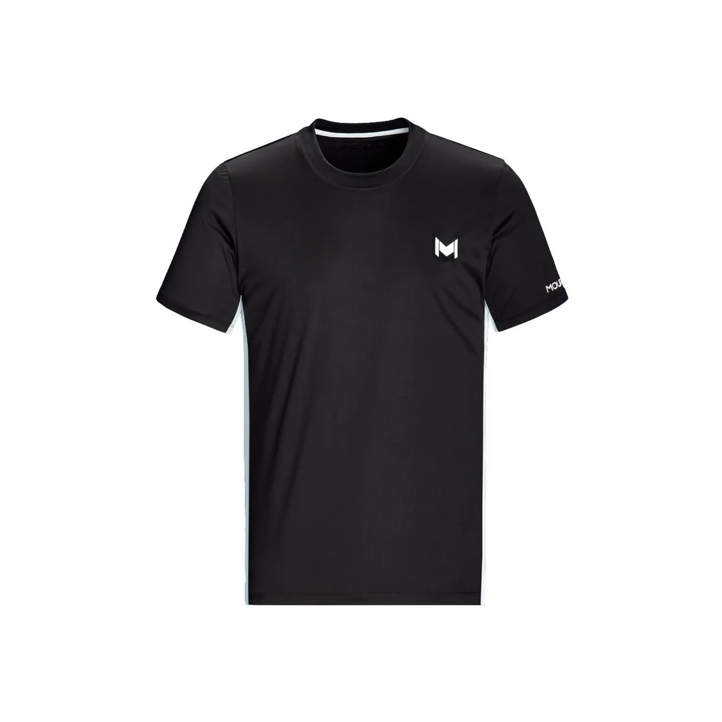 T-Shirt MOURATOGLOU Homme MATCH Noir / Blanc PE 2024