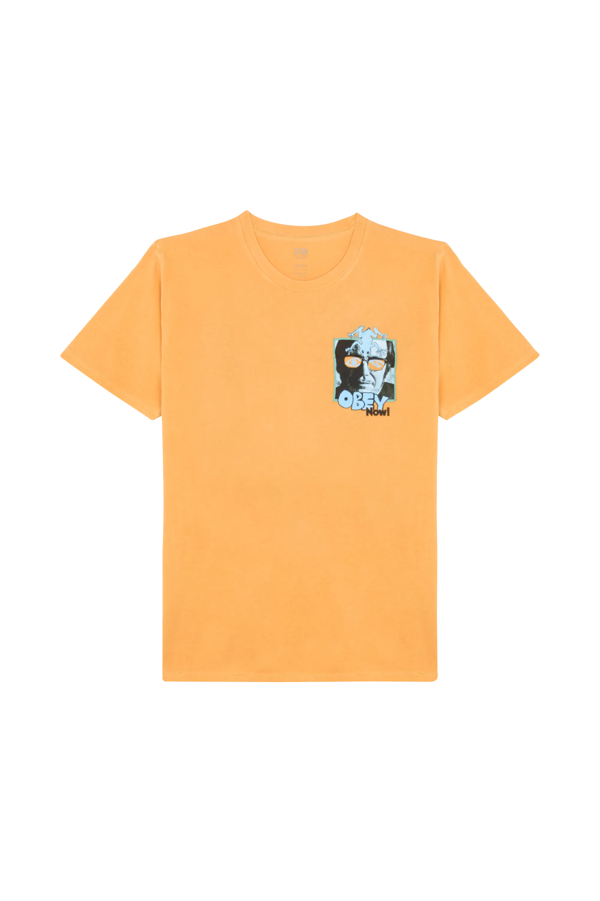 T-shirt Orange Obey - Homme | Citadium