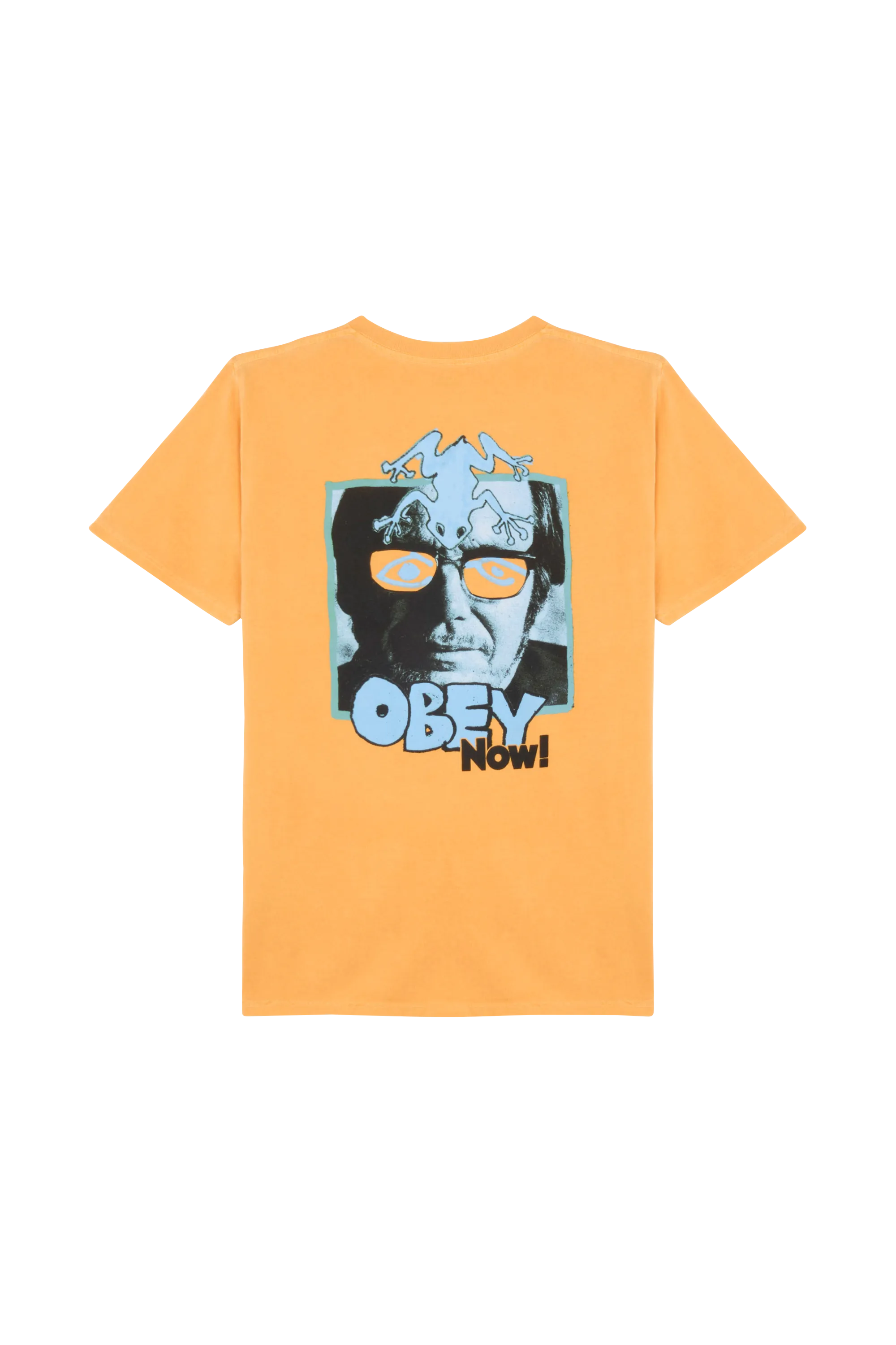 T-shirt Orange Obey - Homme | Citadium