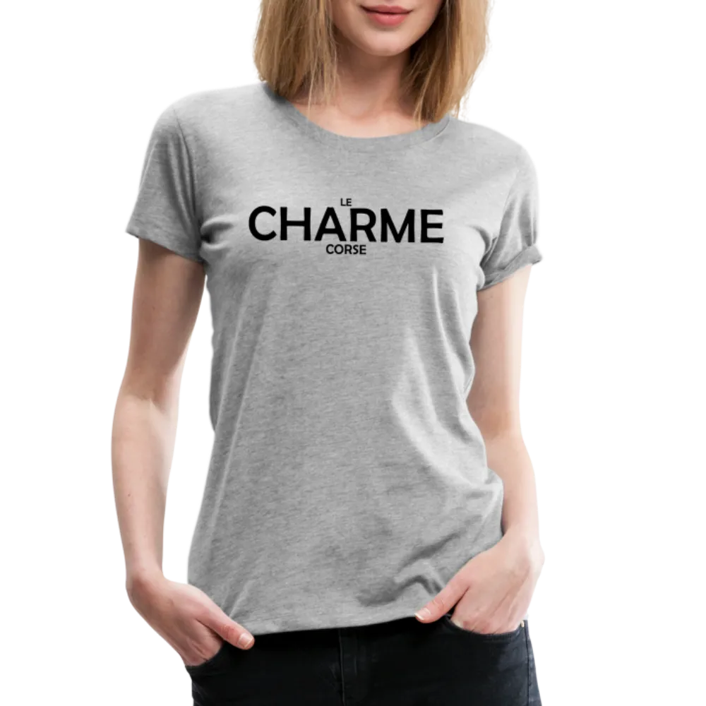 T-shirt Premium Femme Le Charme Corse